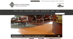 Desktop Screenshot of keimconcrete.com